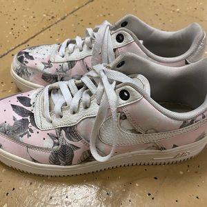 Nike Air Force 1 Floral Sneakers for Women